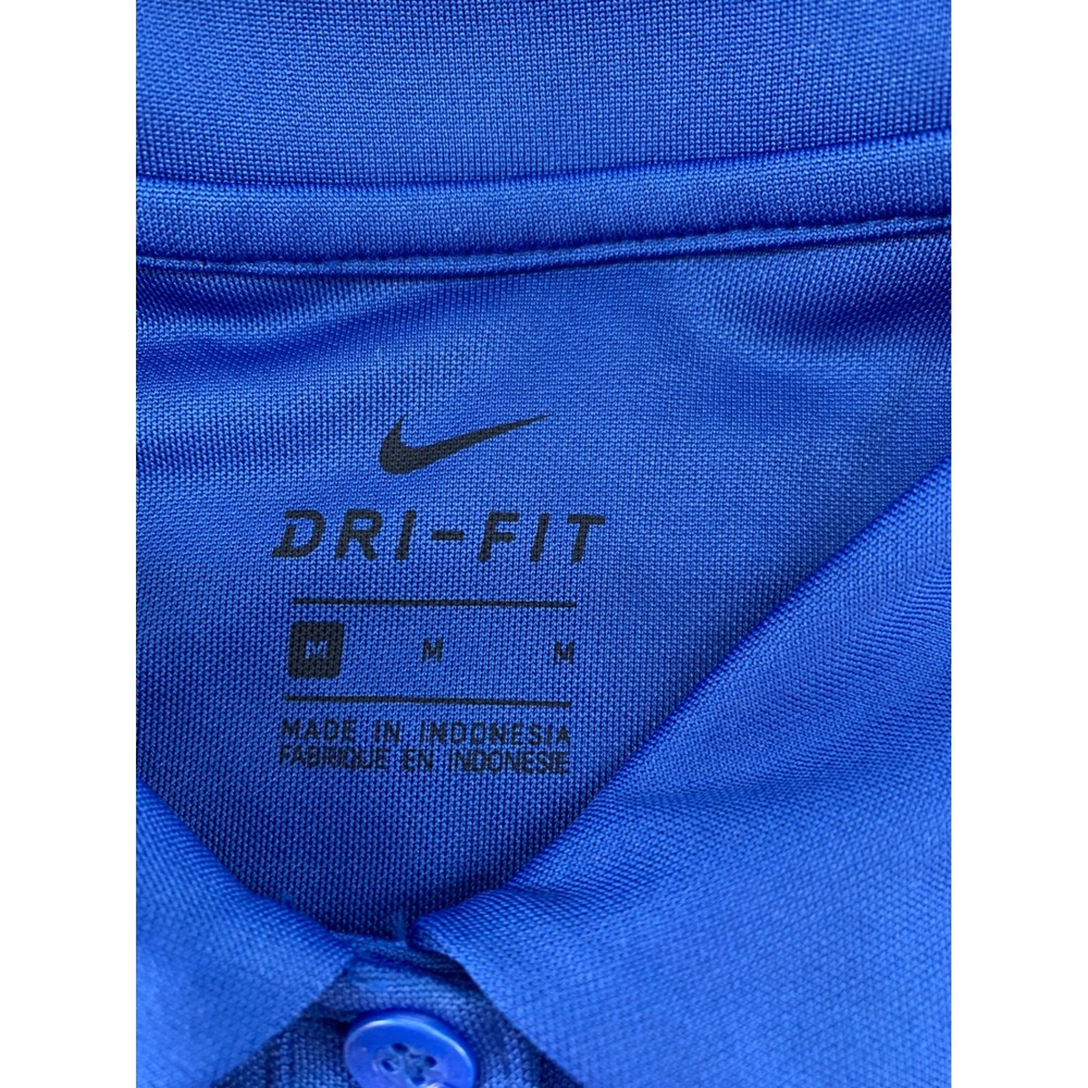 Nike Alabama Crimson Tide Womens Long Sleeve Dri-FIT Polo Shirt M Royal Blue - Picture 5 of 8